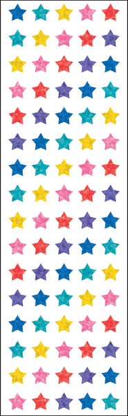 Mrs. Grossman's Stickers-Multicolor Micro Stars