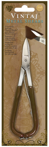 Metal Cutting Shears W/Spring-7"