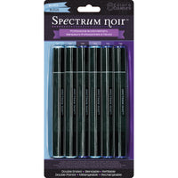 Spectrum Noir Alcohol Markers 6/Pkg-Blues
