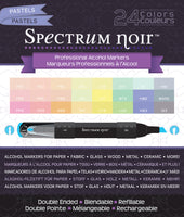 Spectrum Noir Alcohol Markers 24/Pkg-Pastels
