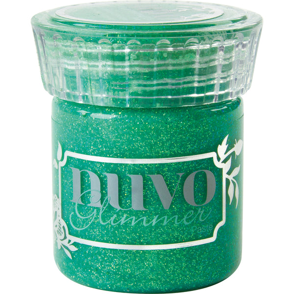 Nuvo Glimmer Paste 1.6oz-Peridot Green
