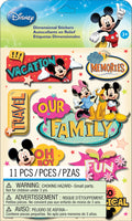 Disney Dimensional Stickers-Mickey Family