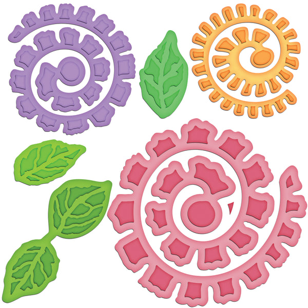 Spellbinders Shapeabilities Dies-Bitty Blossoms