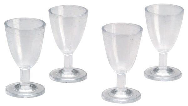 Timeless Miniatures-Wine Glasses 4/Pkg