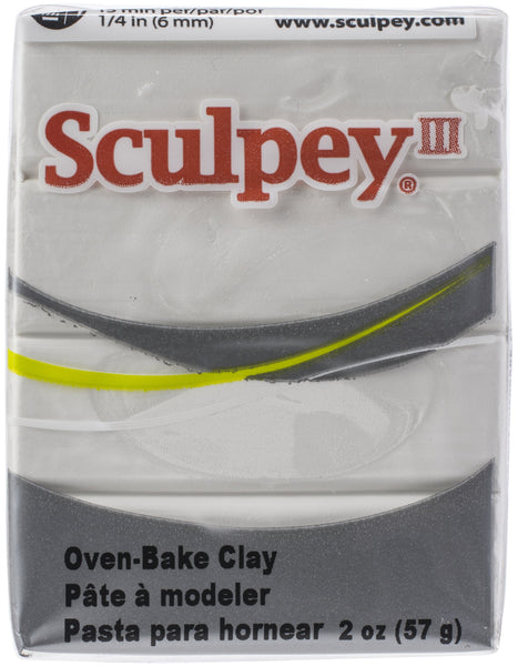 Sculpey III Polymer Clay 2oz-White