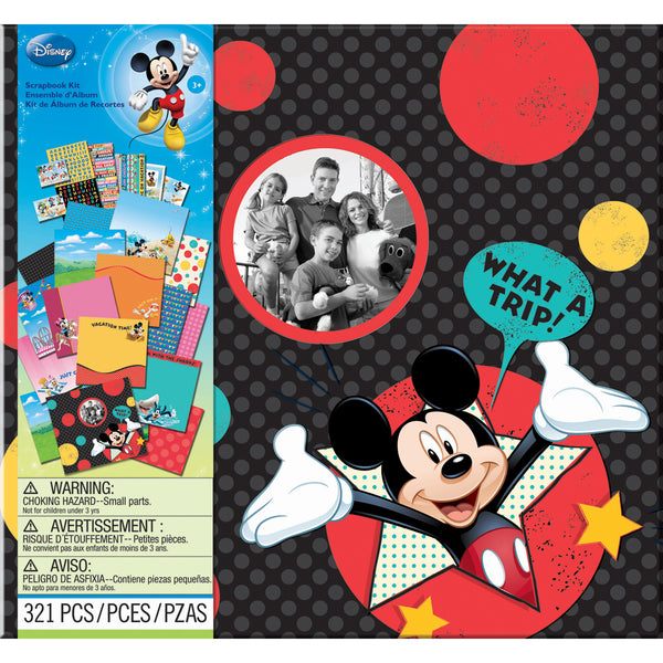 EK Success Disney Vacation Scrapbook Kit 12"X12"-