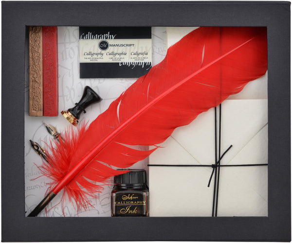 Manuscript Quill Correspondence Set-Quill
