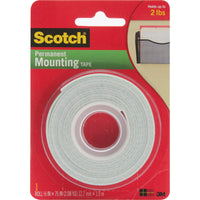 Scotch Foam Mounting Tape-.5"X75"