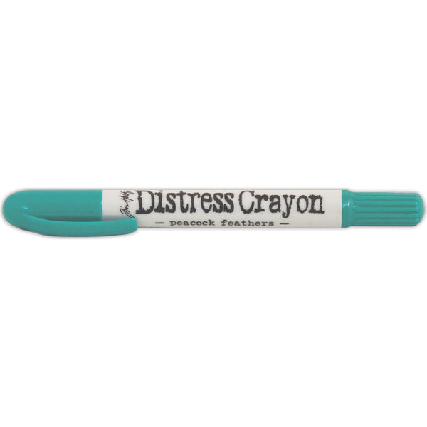 Tim Holtz Distress Crayons-Peacock Feathers