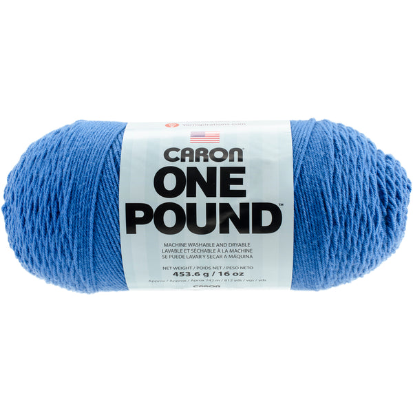 One Pound Yarn-Pale Royal Blue