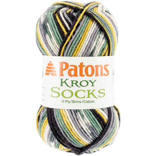 Kroy Socks Yarn-Greener Pastures Jacquard