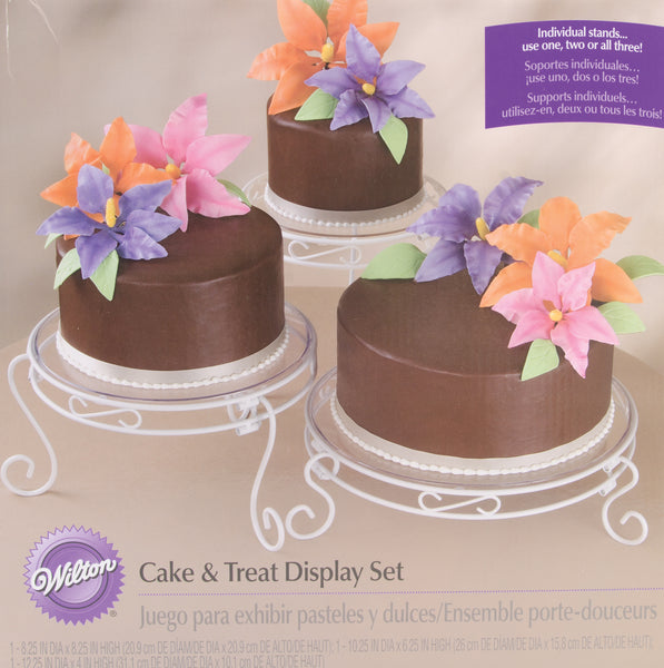 Cake & Treat Display Set-White