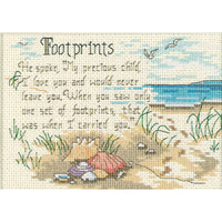 Jiffy He Spoke Mini Counted Cross Stitch Kit-7"X5" 14 Count