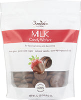 ChocoMaker(R) Natural Chocolate Candy Wafers 12oz Pouch-Milk