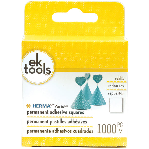 Vario Adhesive Tab Refill Permanent-1000/Pkg, For Use In E5501074