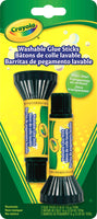 Crayola Washable Glue Sticks 2/Pkg-.2oz