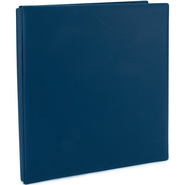 Pioneer Family Treasures Fabric Post Bound Album 12"X15"-Midnight Blue