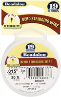 Stringing Wire 19-Strand .015"X30'-Bright