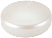 Floating Candle Disk 3" Bulk-Pearlescent White
