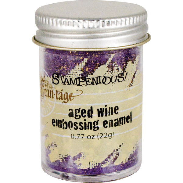 Stampendous Frantage Aged Embossing Enamel .77oz-Wine