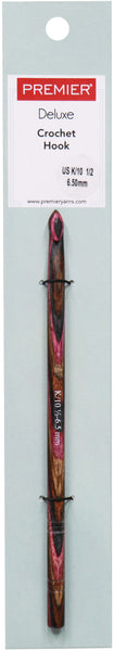 Premier Single Ended Crochet Hook-Size K10.5/6.5mm