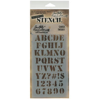 Tim Holtz Layered Stencil 4.125"X8.5"-Cargo