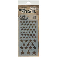 Tim Holtz Layered Stencil 4.125"X8.5"-Stars