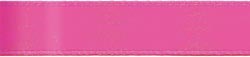 Single Face Satin Ribbon 3/8"X18'-Hot Pink
