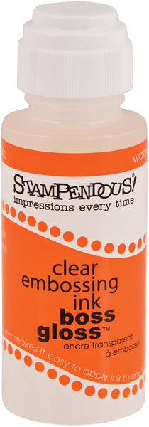 Stampendous Boss Gloss Embossing Ink 2oz-Clear