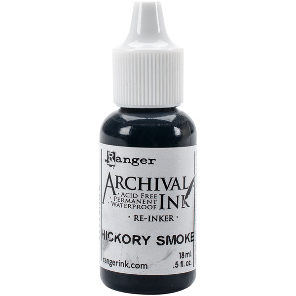 Designer Series Archival Re-Inkers .5oz-Hickory Smoke