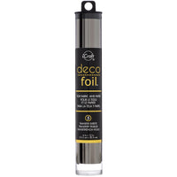 Deco Foil Transfer Sheets 6"X12" 5/Pkg-Pewter