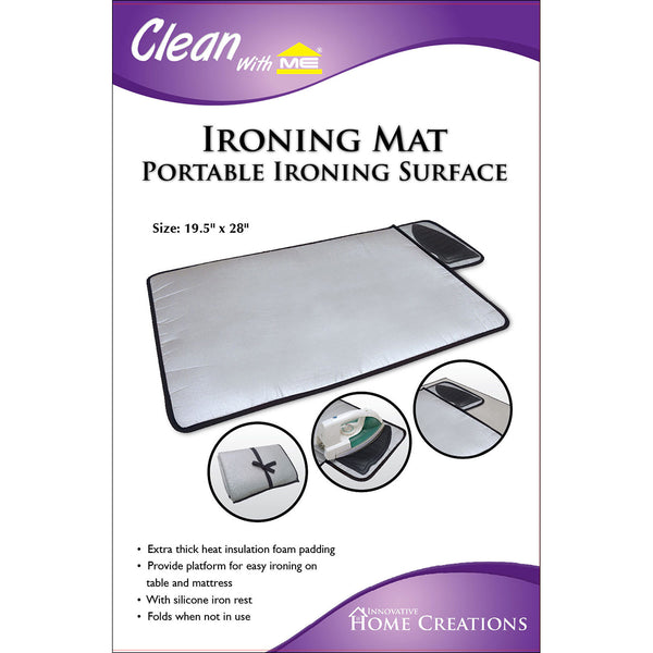 Ironing Mat W/Silicone Pad-19.5"X28"
