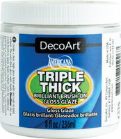 Triple Thick Brilliant Brush-On Gloss Glaze 8oz-