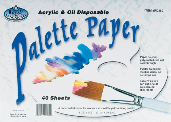 Palette Paper Pad 8.25"X11.5"-40 Sheets
