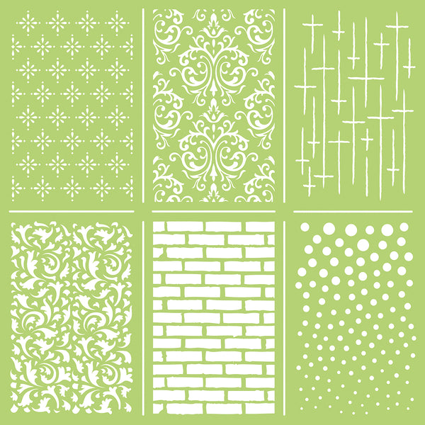 Kaisercraft Designer Template 12"X12"-Mini Mix