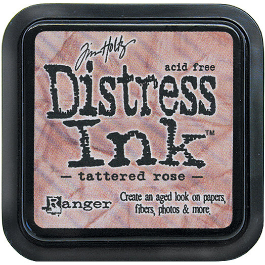 Distress Ink Pad-Tattered Rose