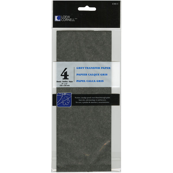 Graphite Transfer Paper-9"X13" 4/Pkg