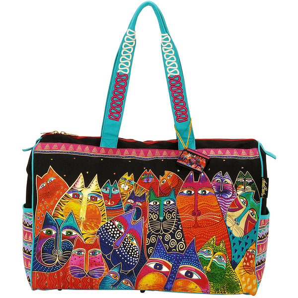 Travel Bag Zipper Top 21"X8"X16"-Fantasticats