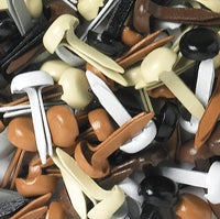 Doodlebug Mini Brads .125" 100/Pkg-Neutral