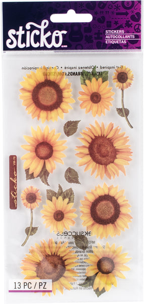 Sticko Stickers-Sunflowers