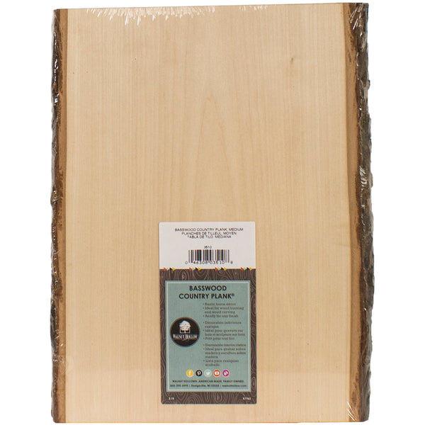 Basswood Country Rectangle Plank-9" To 11"X13"