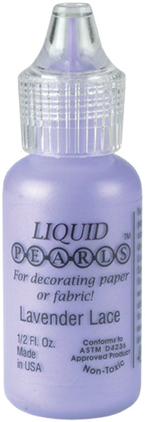 Liquid Pearls Dimensional Pearlescent Paint .5oz-Lavender Lace