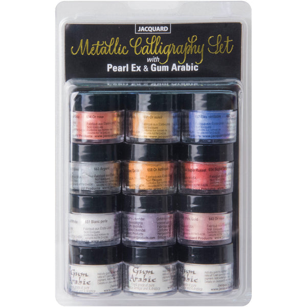 Jaquard PearlEx Metallic Calligraphy Set-Assorted Colors