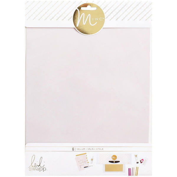 Minc Vellum 8.5"X11" 6/Pkg-