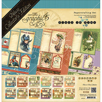 Graphic 45 Deluxe Collector's Edition Pack 12"X12"-Place In Time - Undated Calender Designs