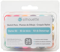 Silhouette Sketch Pens 24/Pkg-
