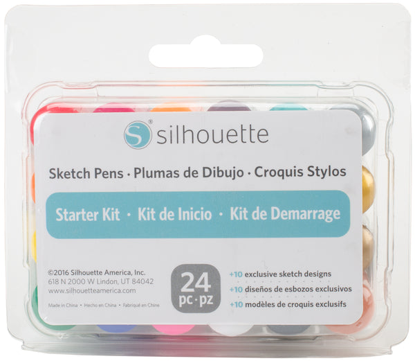 Silhouette Sketch Pens 24/Pkg-