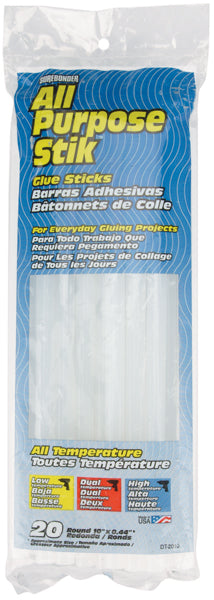 All-Purpose Stik Glue Sticks-7/16"X10" 20/Pkg