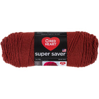 Red Heart Super Saver Yarn-Redwood