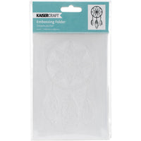 Kaisercraft Embossing Folder 4"X6"-Dreamcatcher